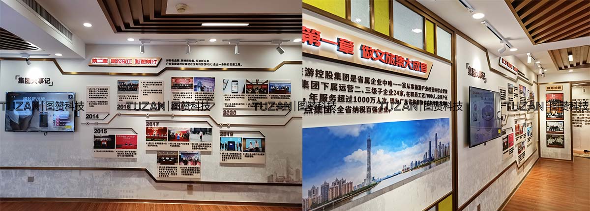 旅控集團黨建文化(huà)展廳(圖1)