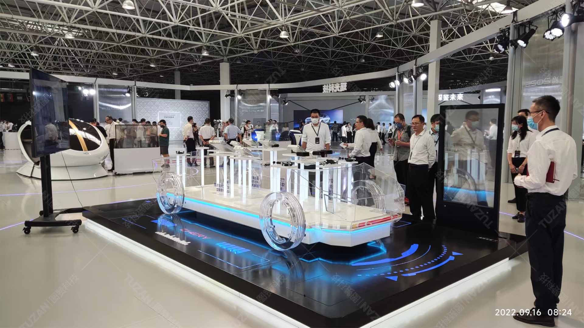 新能源3D交互解決方案亮相汽車展